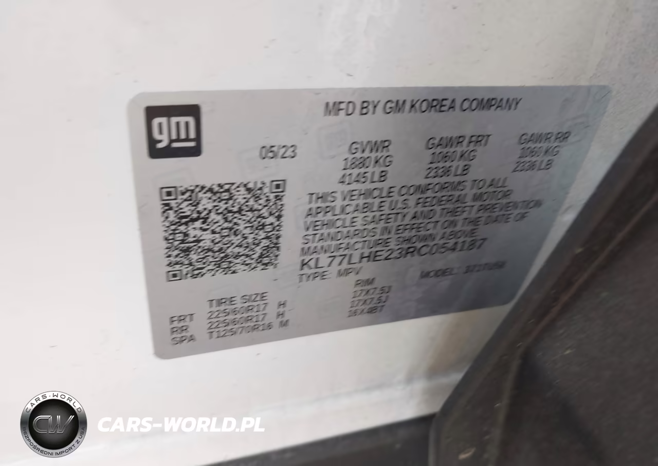 2024 Chevrolet Trax Fwd Lt VIN:KL77LHE23RC054187 - 9