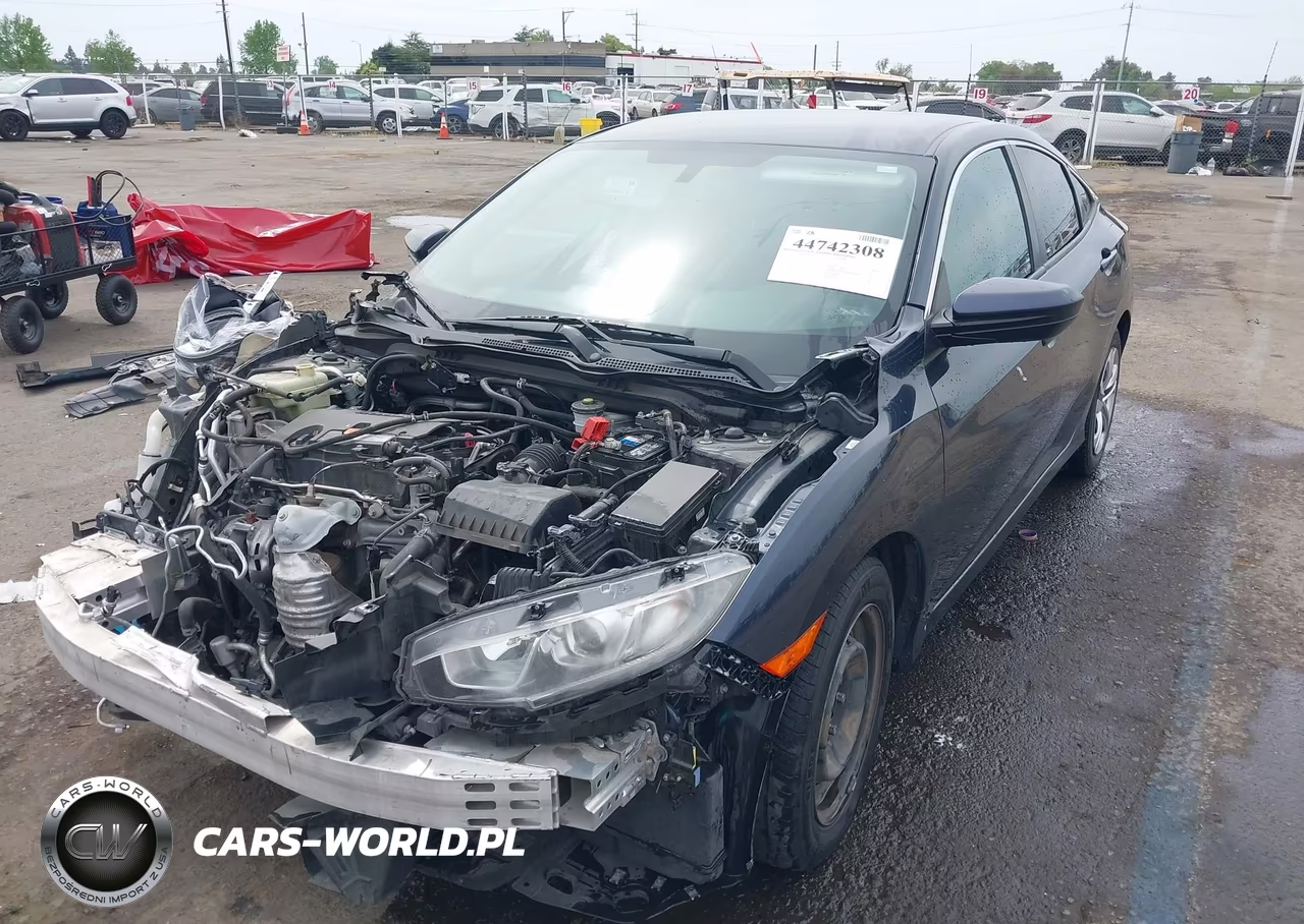 2017 Honda Civic Lx VIN:19XFC2F54HE223225 - 2