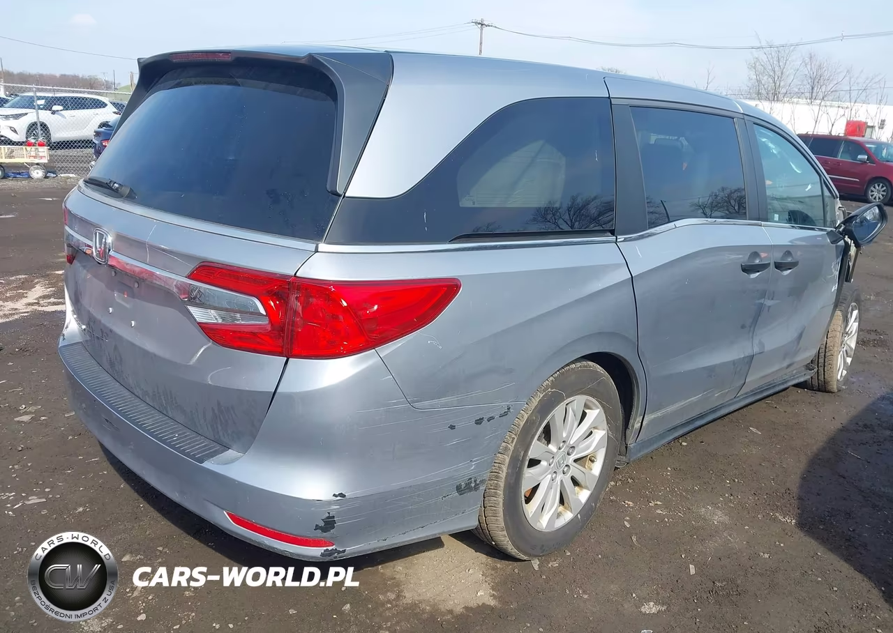 2019 Honda Odyssey Lx VIN:5FNRL6H25KB124504 - 4