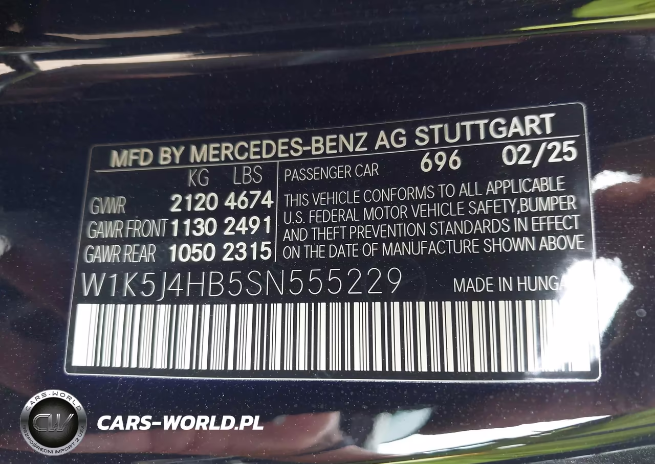 2025 Mercedes-Benz Cla 250 Coupe 4Matic VIN:W1K5J4HB5SN555229 - 9