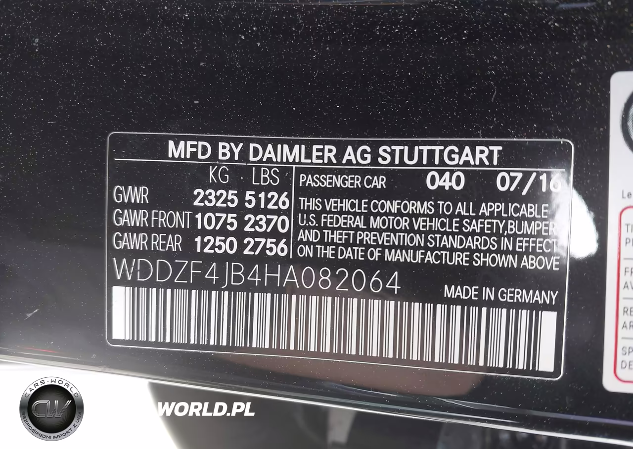 2017 Mercedes-Benz E 300 VIN:WDDZF4JB4HA082064 - 9