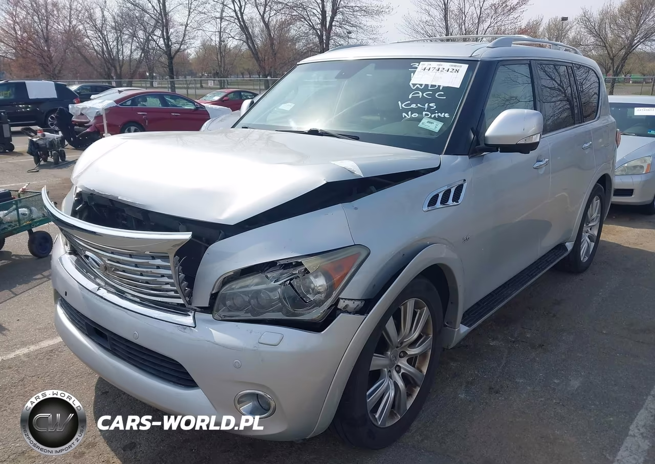 2014 Infiniti Qx80 VIN:JN8AZ2ND8E9750626 - 2