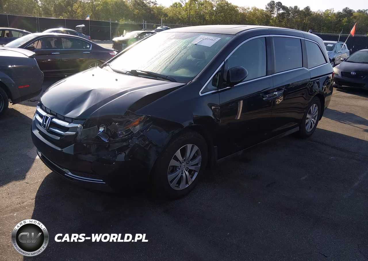 2014 Honda Odyssey Ex-L VIN:5FNRL5H64EB082005 - 2