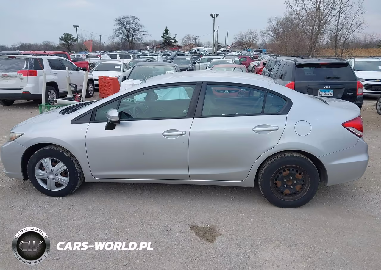 2015 Honda Civic Lx VIN:19XFB2F57FE233859 - 14