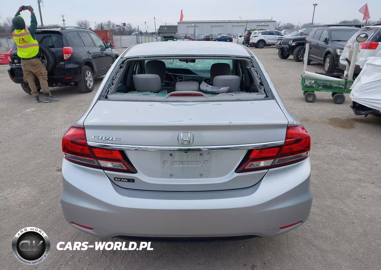 2015 Honda Civic Lx VIN:19XFB2F57FE233859 - 16