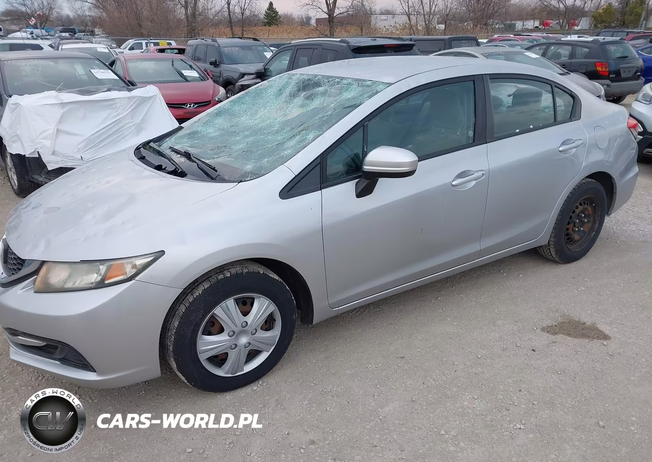 2015 Honda Civic Lx VIN:19XFB2F57FE233859 - 2