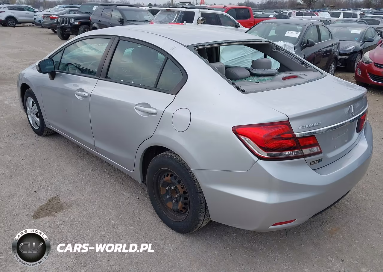 2015 Honda Civic Lx VIN:19XFB2F57FE233859 - 3