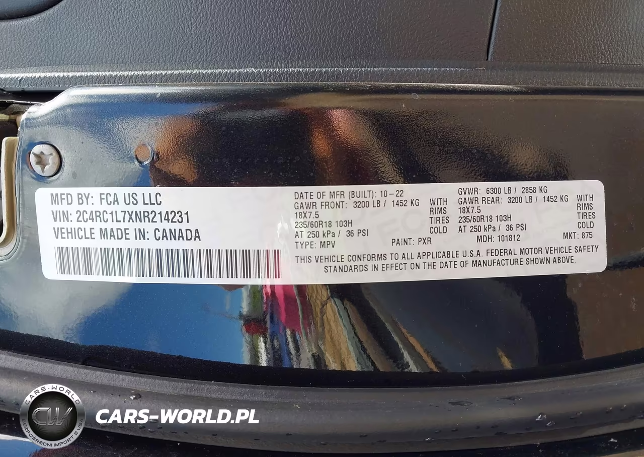 2022 Chrysler Pacifica Hybrid Touring L VIN:2C4RC1L7XNR214231 - 9