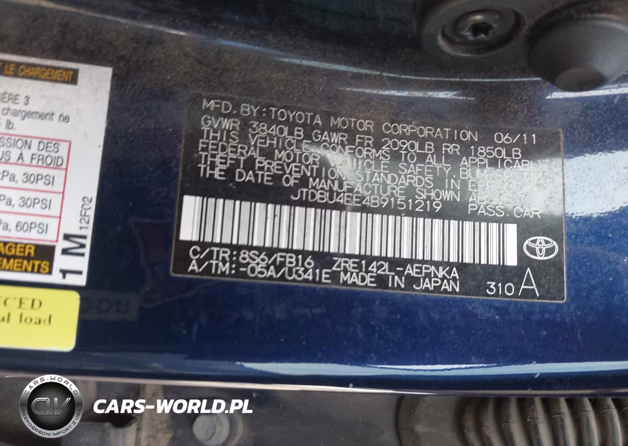 2011 Toyota Corolla Le VIN:JTDBU4EE4B9151219 - 9