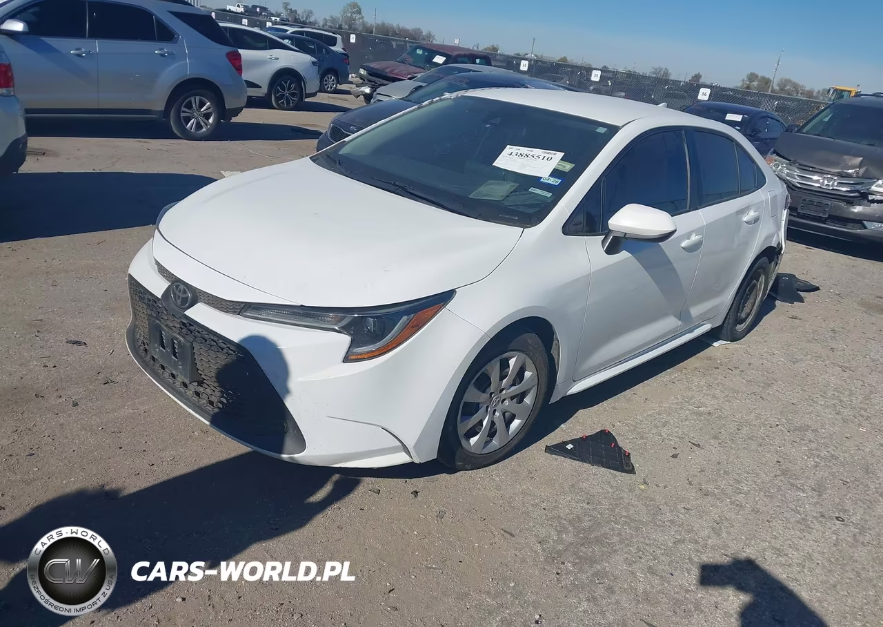2020 Toyota Corolla Le VIN:5YFEPRAEXLP106529 - 2