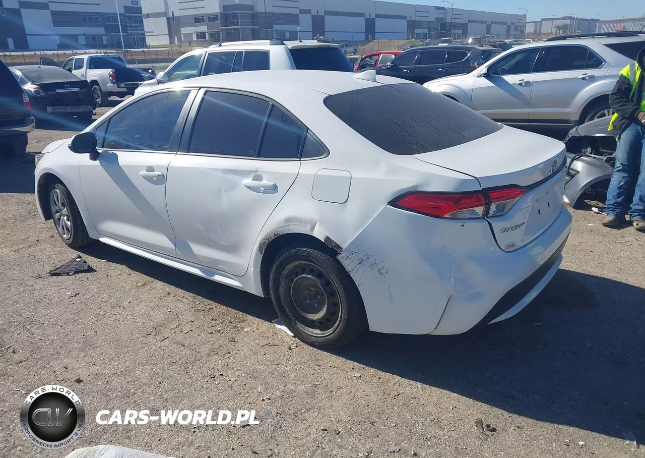 2020 Toyota Corolla Le VIN:5YFEPRAEXLP106529 - 3
