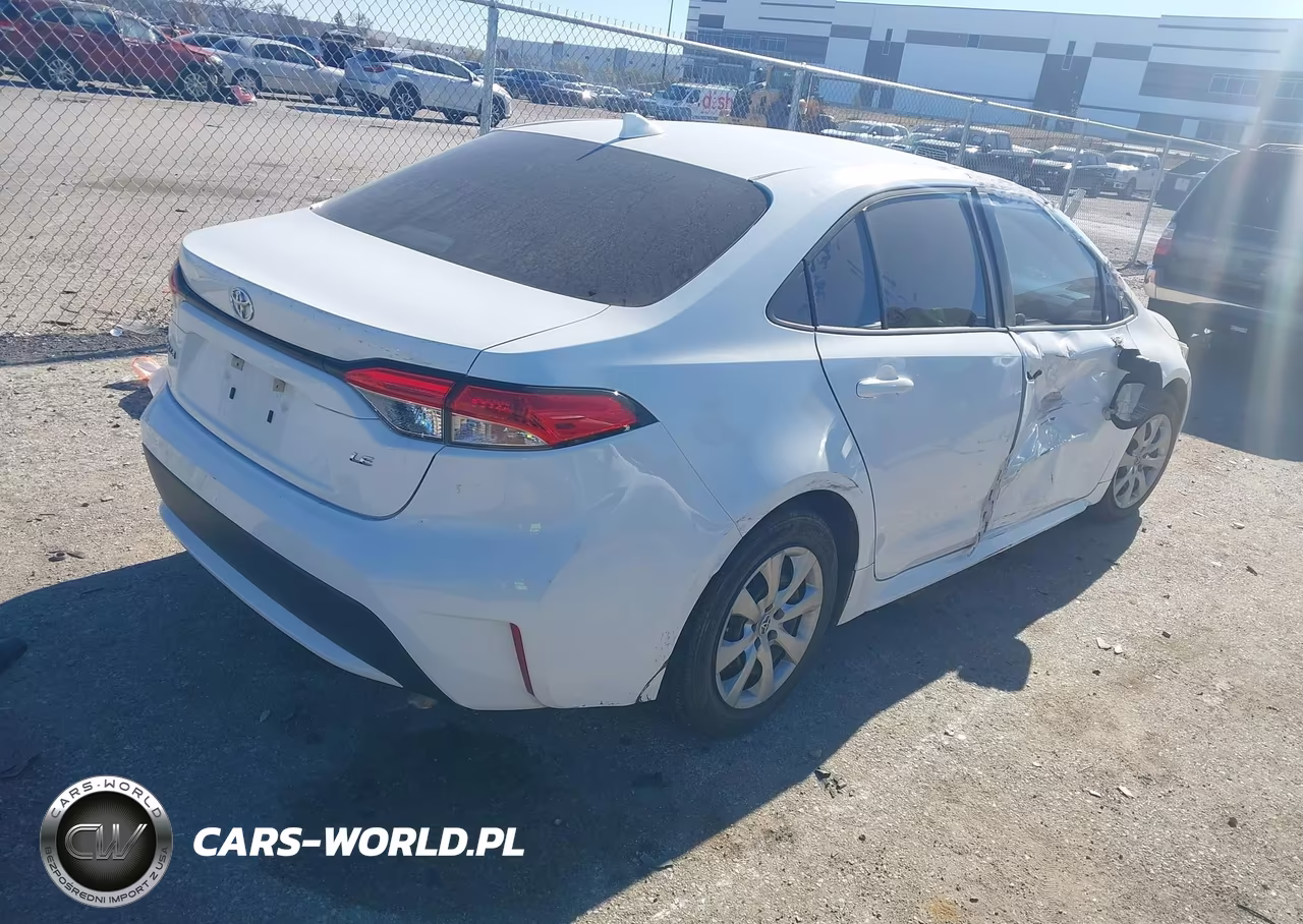 2020 Toyota Corolla Le VIN:5YFEPRAEXLP106529 - 4