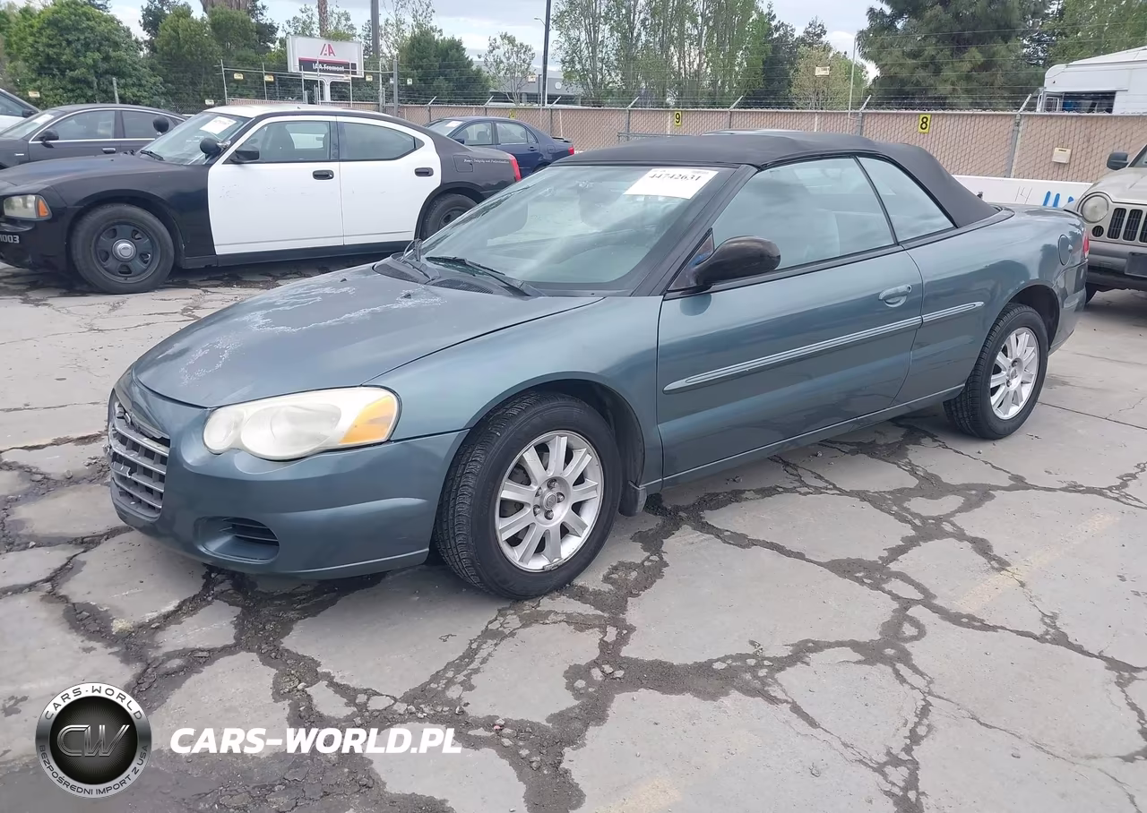 2006 Chrysler Sebring Gtc VIN:1C3EL75R76N283137 - 2