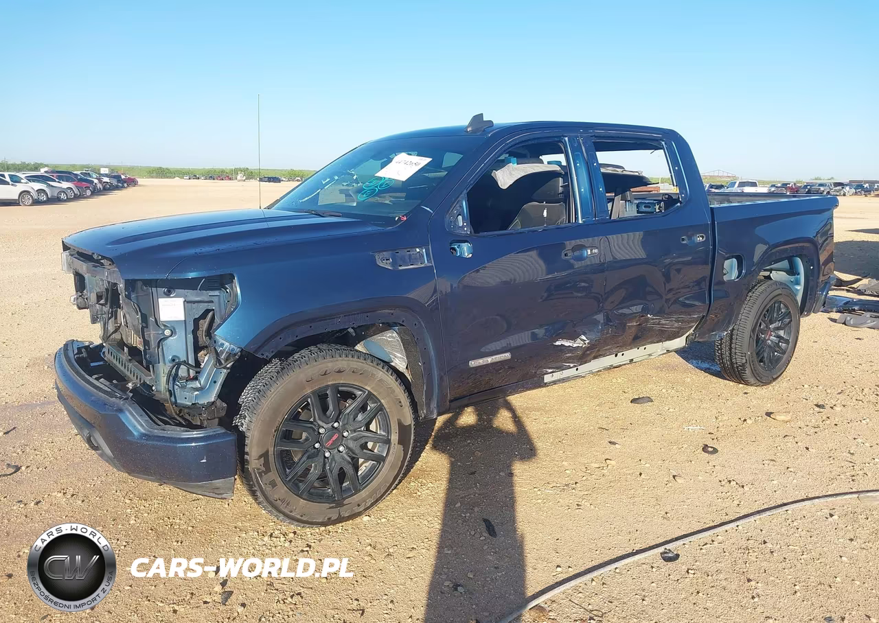 2021 GMC Sierra 1500 2Wd Short Box Elevation VIN:3GTP8CED9MG181105 - 2