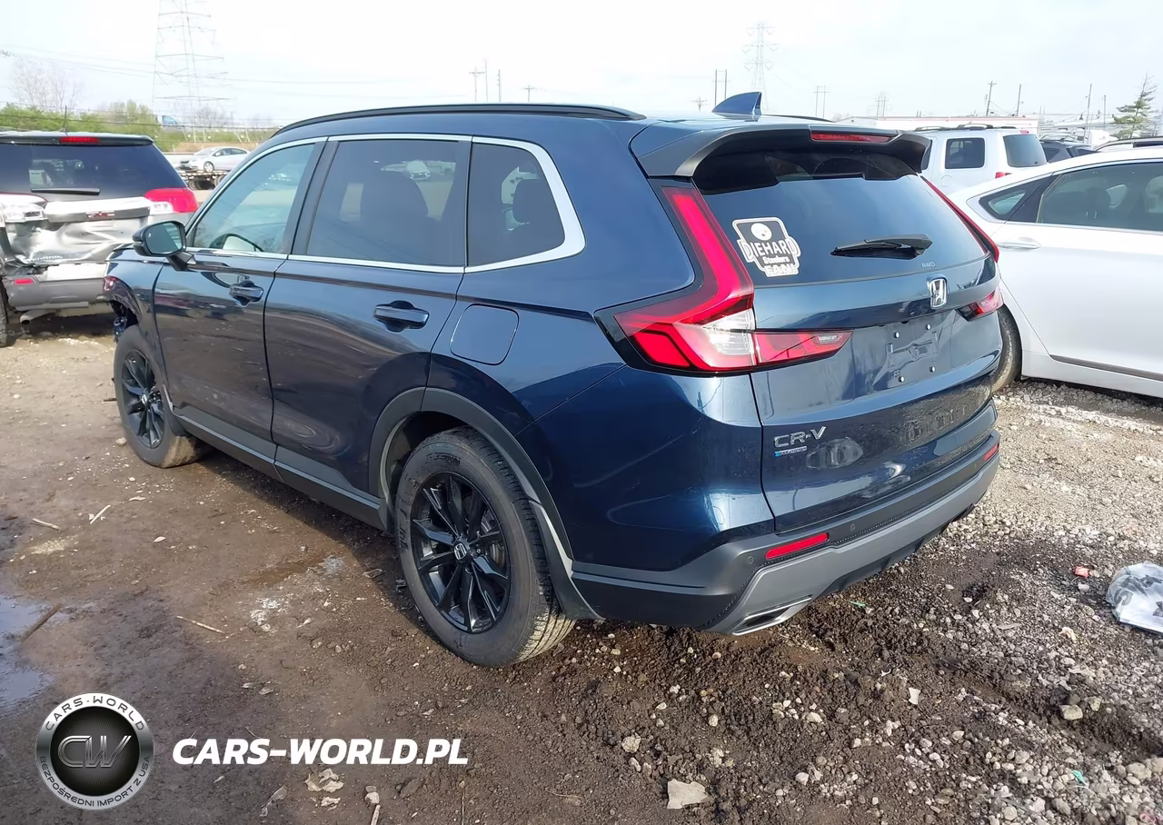 2025 Honda Cr-V Hybrid Sport-L VIN:7FARS6H88SE048434 - 3