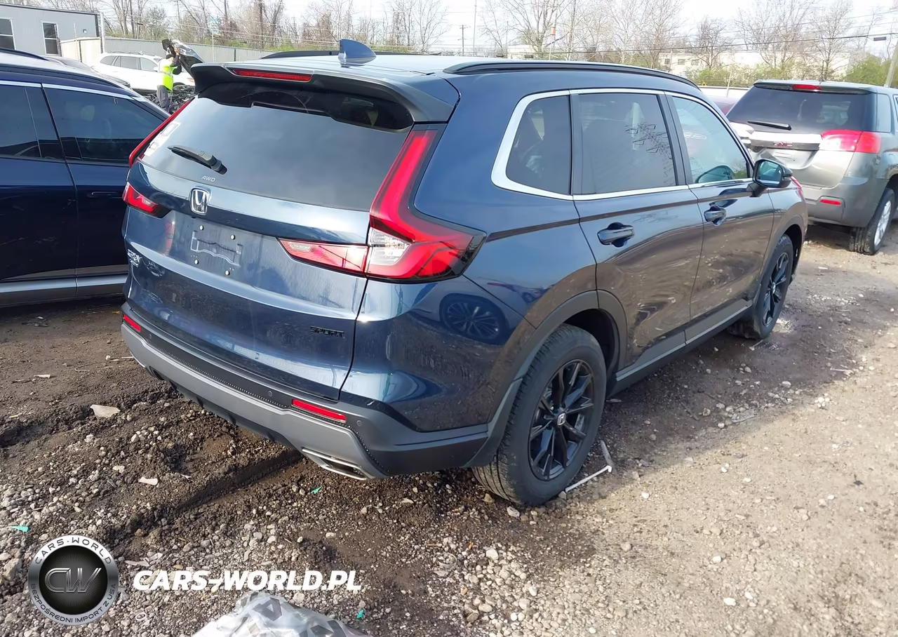 2025 Honda Cr-V Hybrid Sport-L VIN:7FARS6H88SE048434 - 4