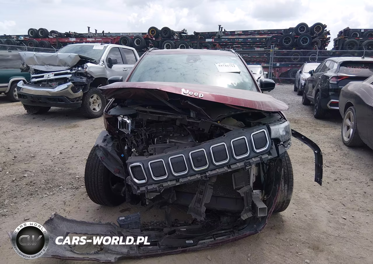 2022 Jeep Compass Latitude Fwd VIN:3C4NJCBB9NT189261 - 13