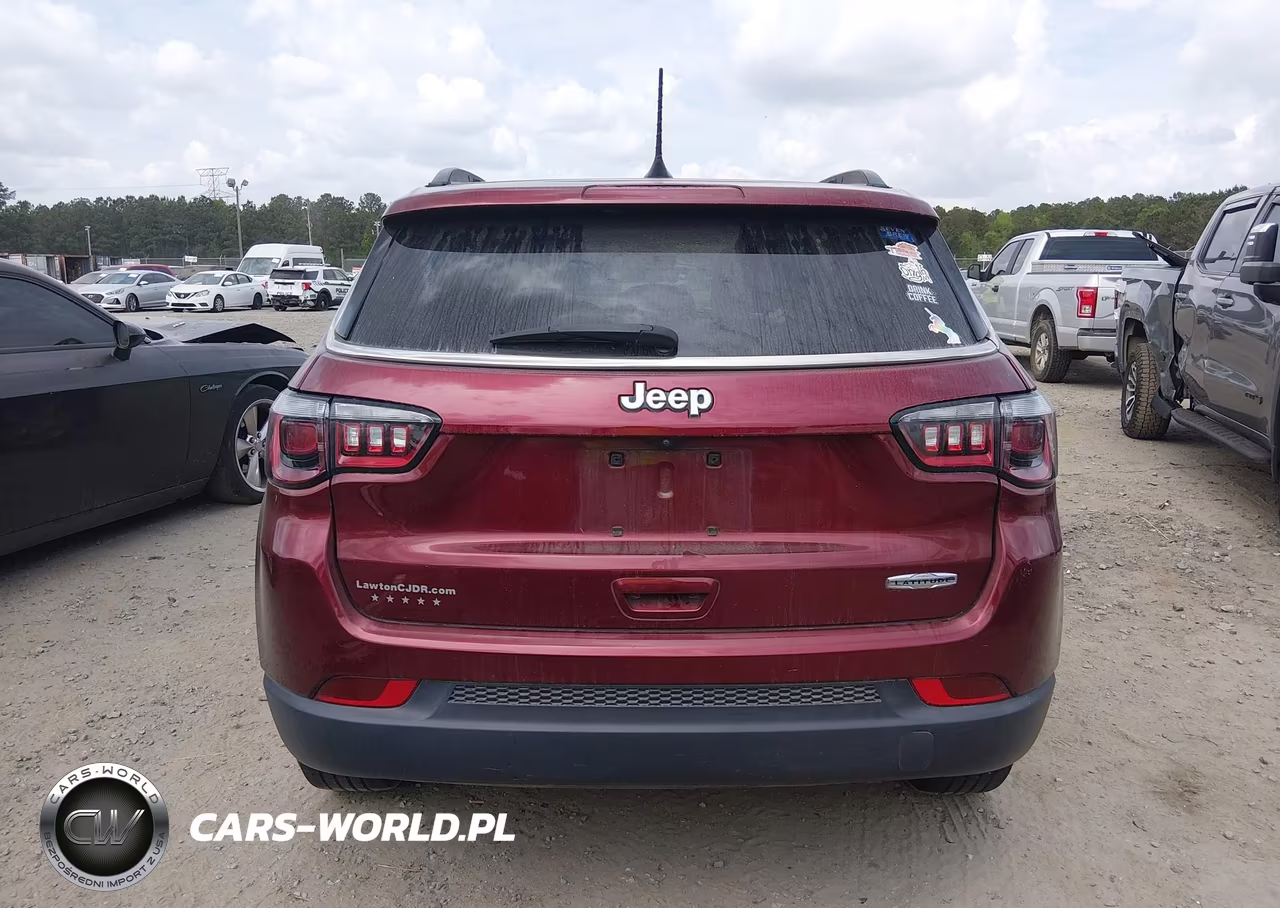 2022 Jeep Compass Latitude Fwd VIN:3C4NJCBB9NT189261 - 17