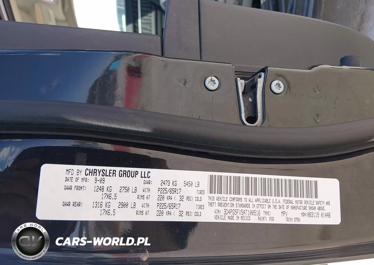 2010 Dodge Journey Sxt VIN:3D4PG5FV5AT100516 - 9