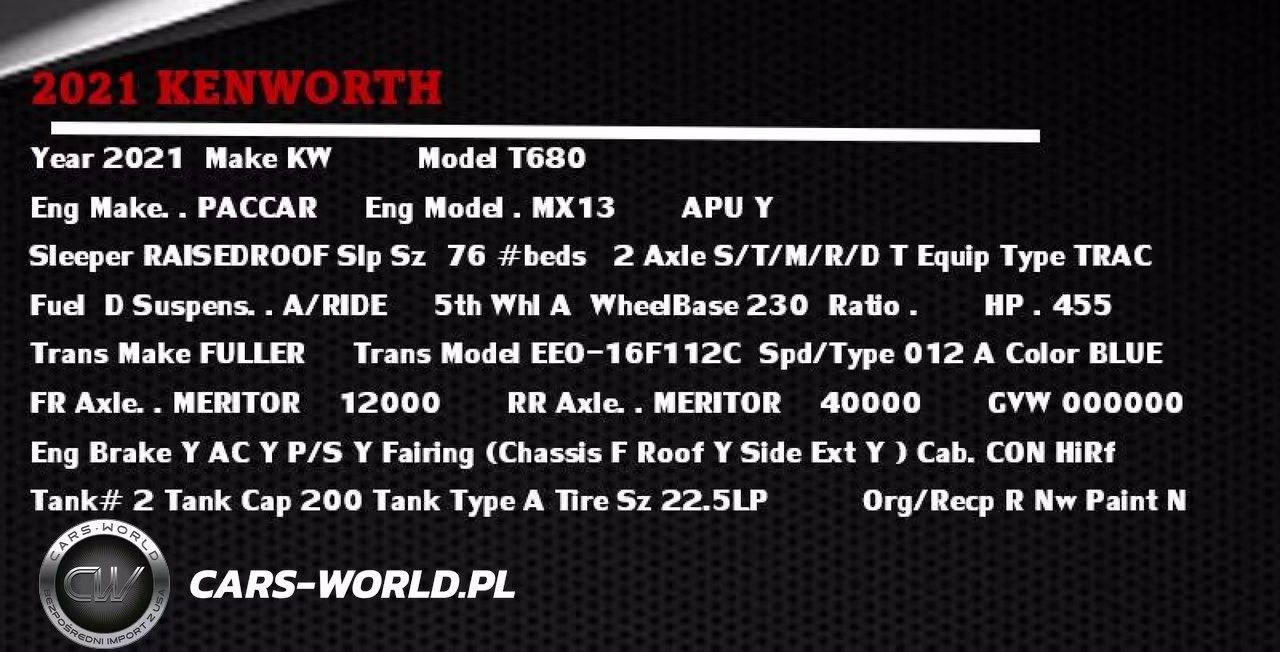 2021 Kenworth T680 VIN:1XKYDP9X8MJ438169 - 20