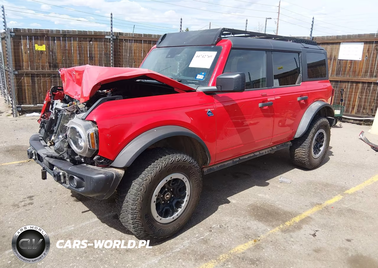 2023 Ford Bronco Black Diamond VIN:1FMEE5DP4PLC08222 - 2