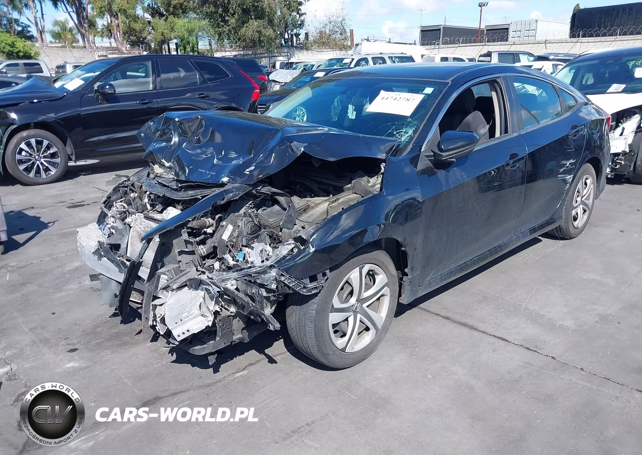 2018 Honda Civic Lx VIN:2HGFC2F52JH568684 - 2