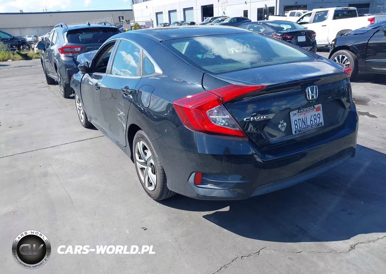 2018 Honda Civic Lx VIN:2HGFC2F52JH568684 - 3