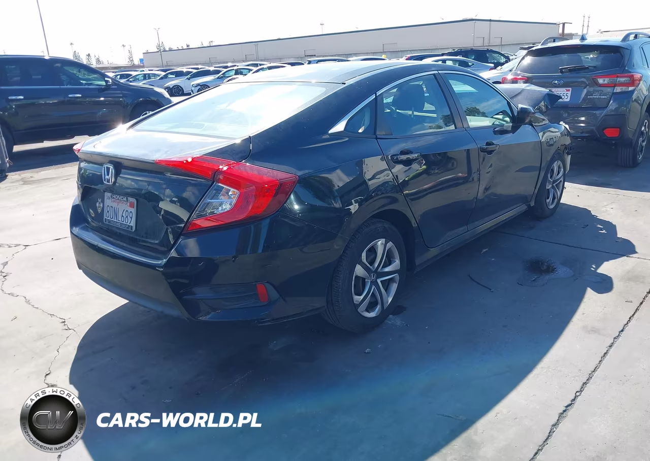 2018 Honda Civic Lx VIN:2HGFC2F52JH568684 - 4
