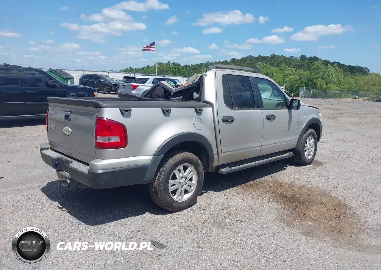 2007 Ford Explorer Sport Trac Xlt VIN:1FMEU31K67UB15406 - 4