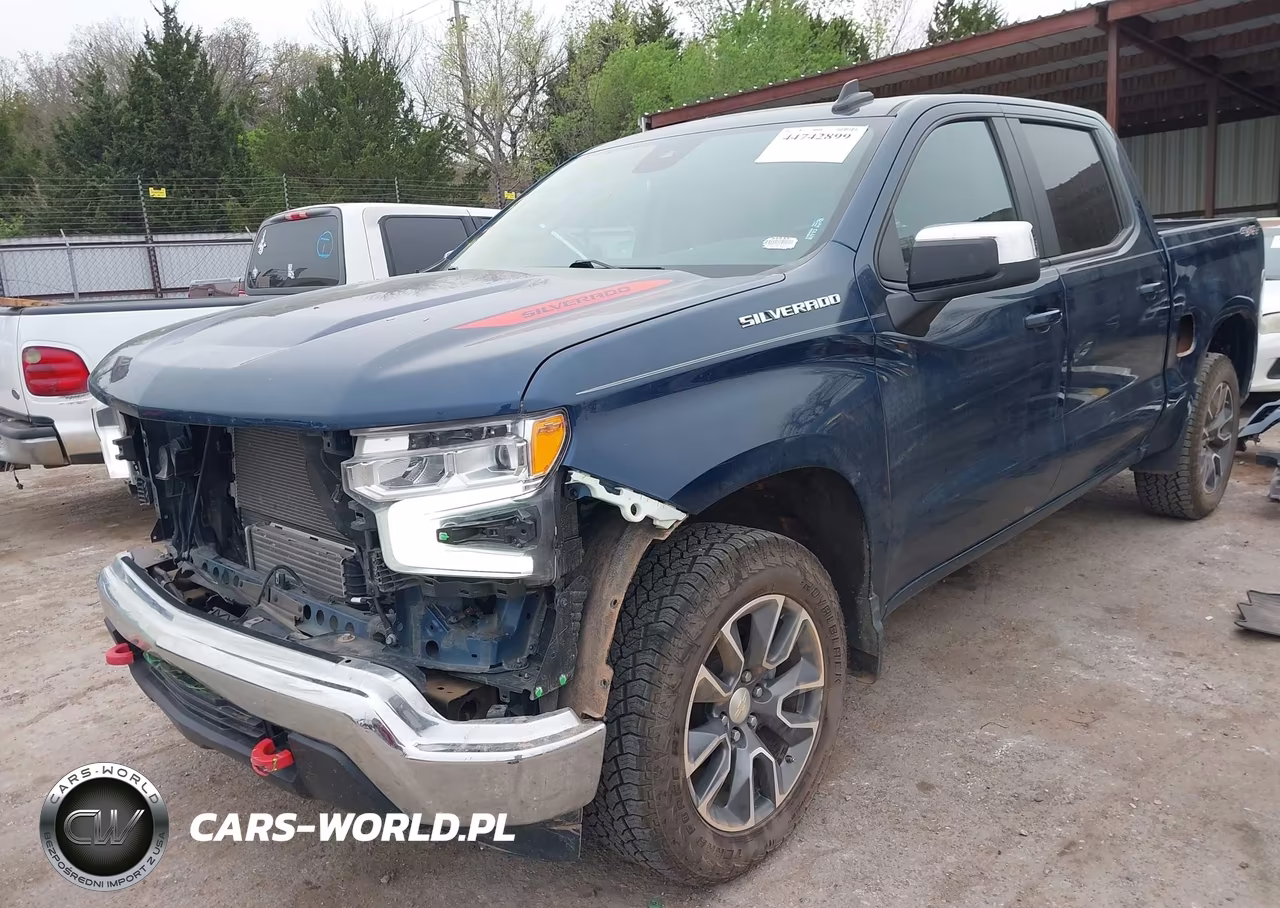 2022 Chevrolet Silverado 1500 4Wd Short Bed Lt With 2Fl VIN:3GCPDKEK5NG522506 - 2