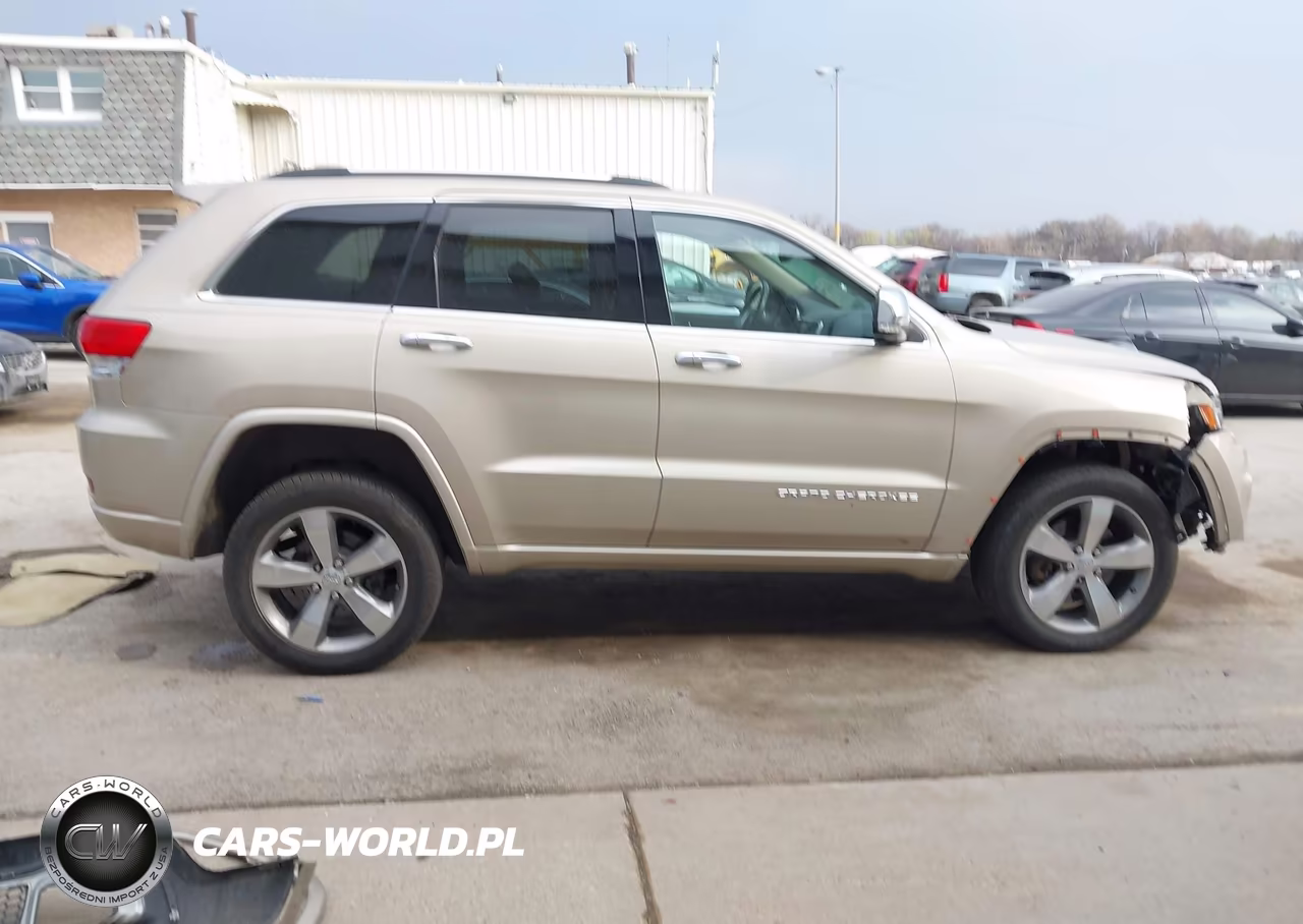 2014 Jeep Grand Cherokee Overland VIN:1C4RJFCT3EC445397 - 14