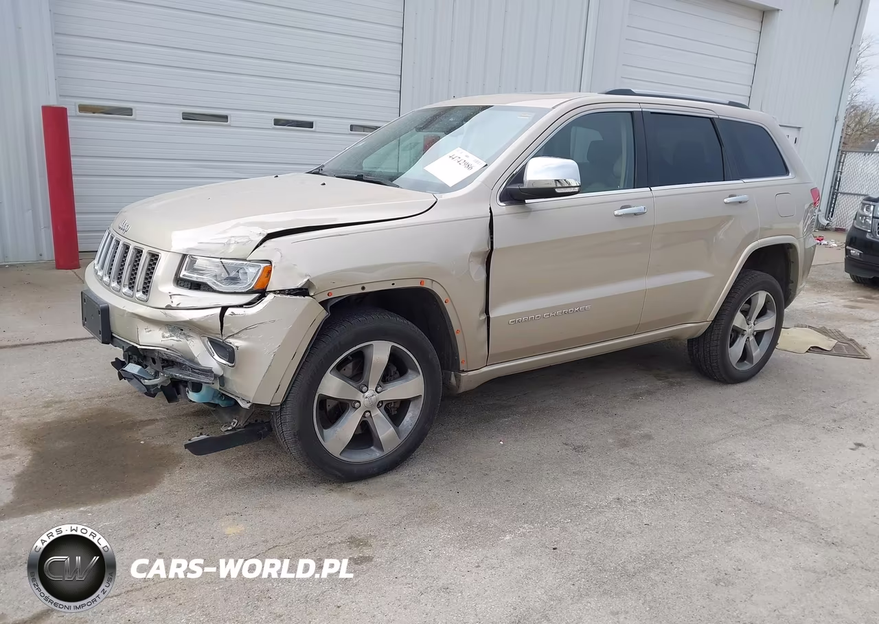 2014 Jeep Grand Cherokee Overland VIN:1C4RJFCT3EC445397 - 2