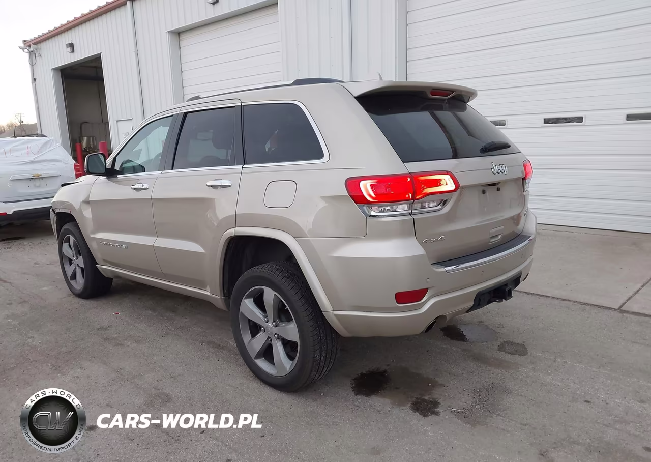 2014 Jeep Grand Cherokee Overland VIN:1C4RJFCT3EC445397 - 3