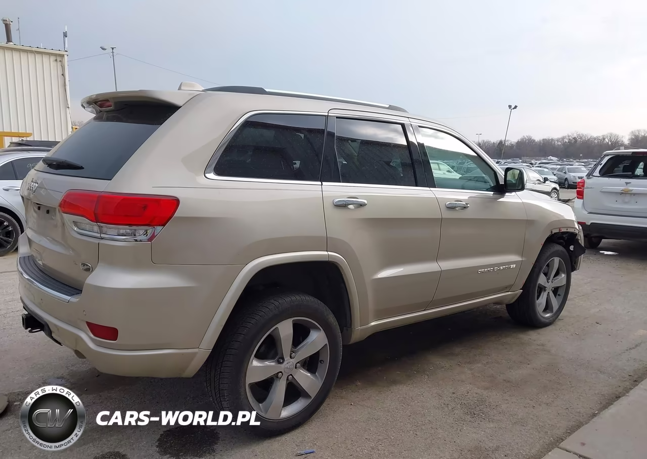 2014 Jeep Grand Cherokee Overland VIN:1C4RJFCT3EC445397 - 4