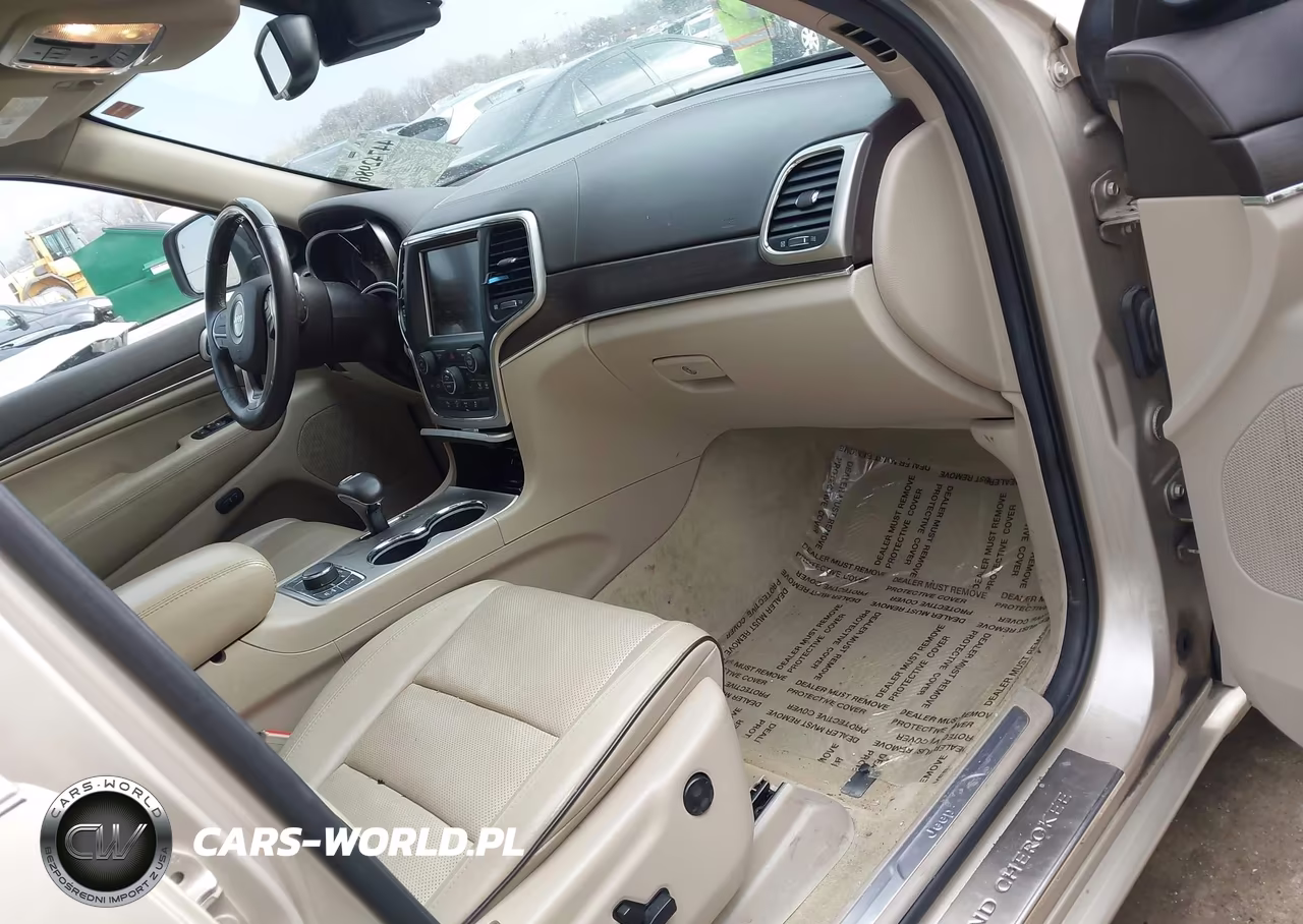 2014 Jeep Grand Cherokee Overland VIN:1C4RJFCT3EC445397 - 5