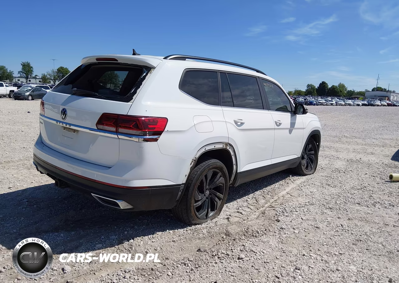 2021 Volkswagen Atlas 3.6L V6 Se W-Technology VIN:1V2JR2CA9MC546342 - 4