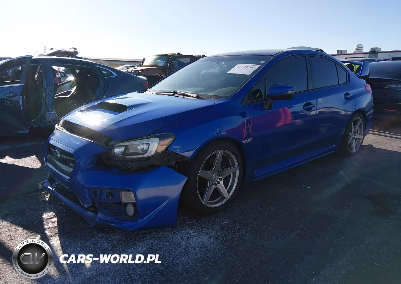 2016 Subaru Wrx Sti VIN:JF1VA2M60G9808387 - 2