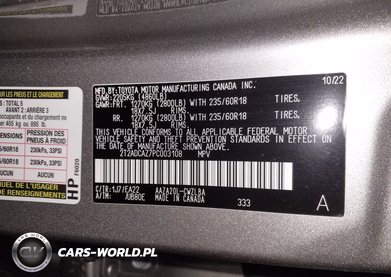 2023 Lexus Nx 250 VIN:2T2ADCAZ7PC003108 - 9