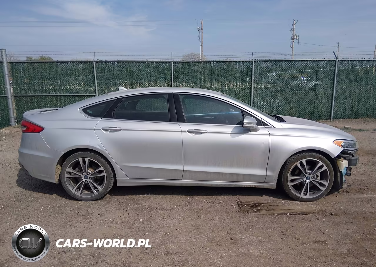 2019 Ford Fusion Titanium VIN:3FA6P0D97KR184537 - 14