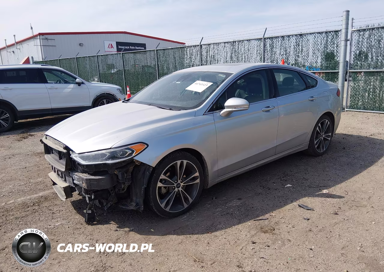 2019 Ford Fusion Titanium VIN:3FA6P0D97KR184537 - 2