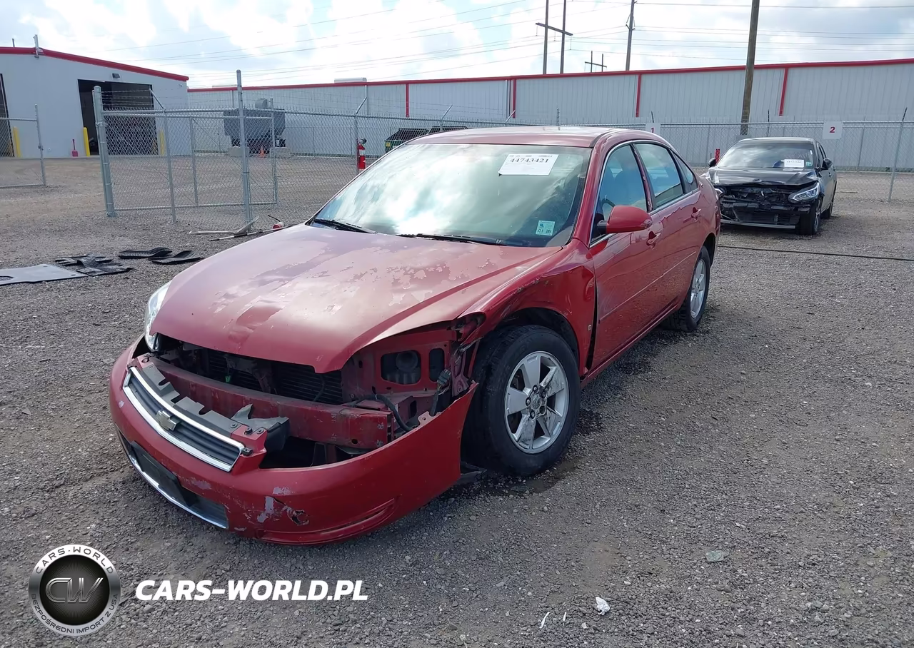 2008 Chevrolet Impala Lt VIN:2G1WT55N689246905 - 2