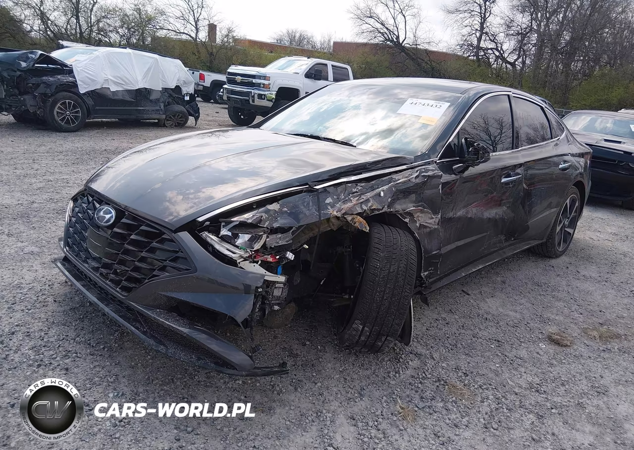 2021 Hyundai Sonata Sel Plus VIN:5NPEJ4J21MH123065 - 2