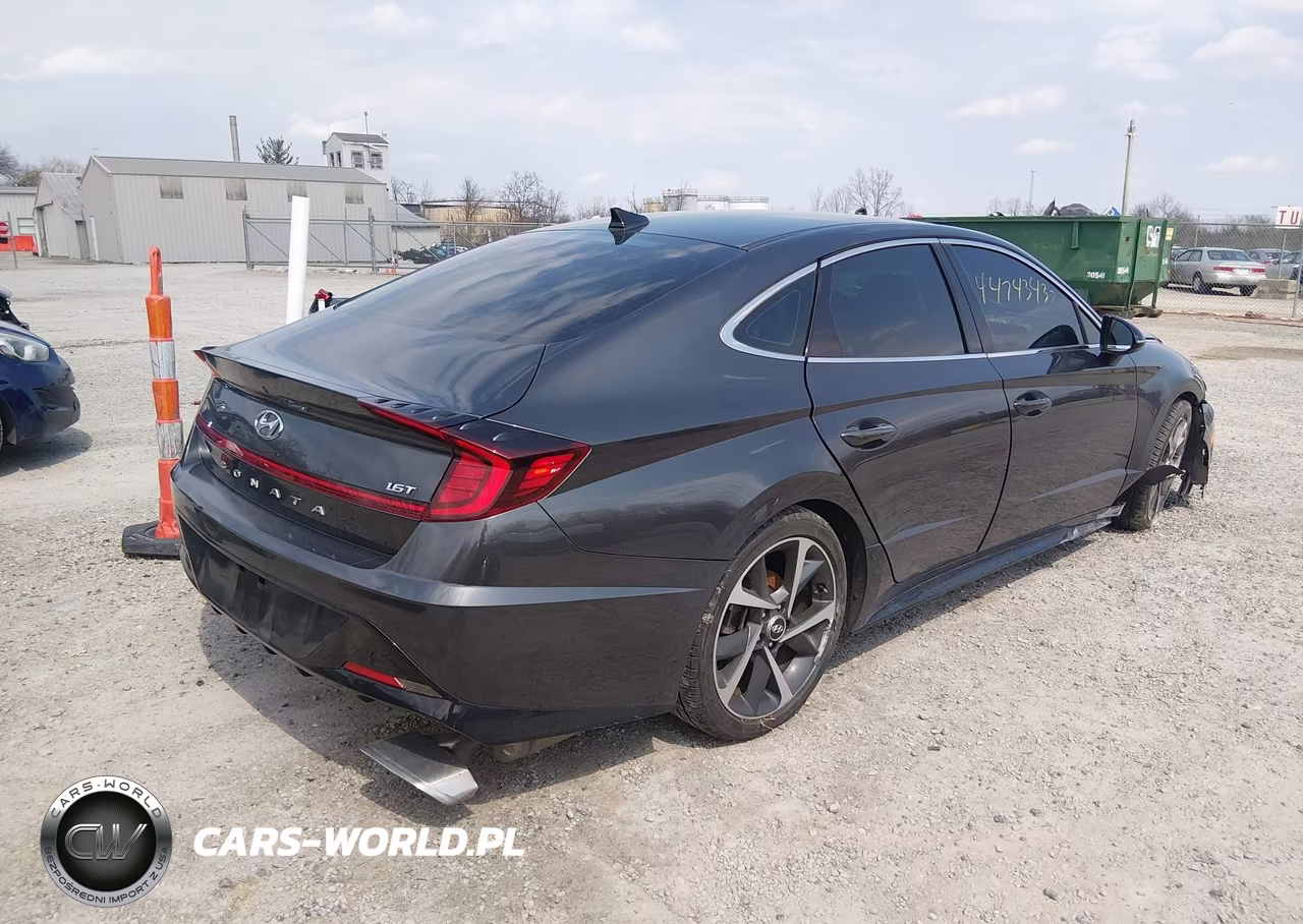 2021 Hyundai Sonata Sel Plus VIN:5NPEJ4J21MH123065 - 4