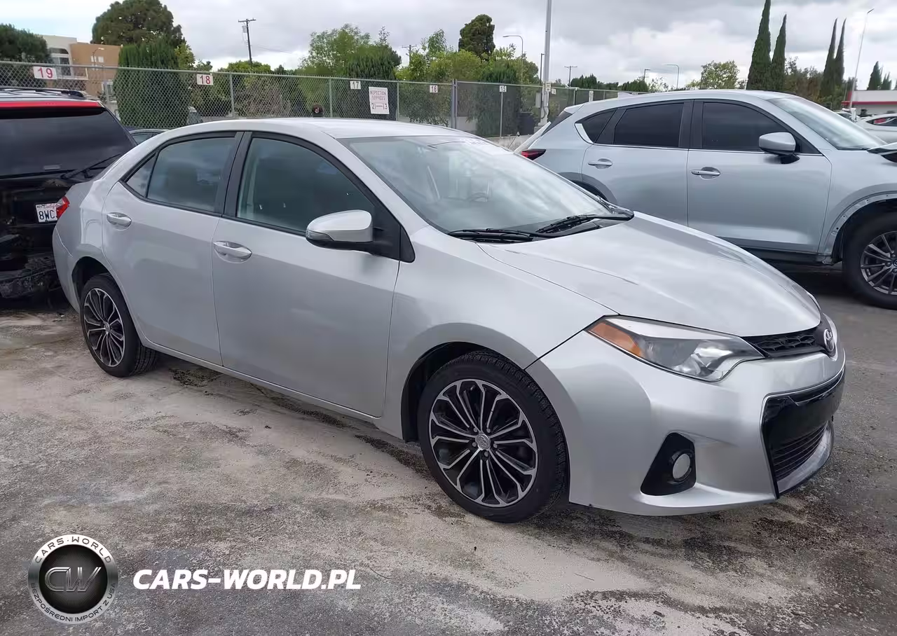 2014 Toyota Corolla S Plus