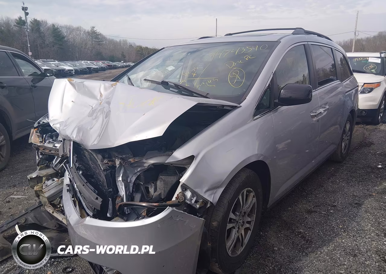 2013 Honda Odyssey Ex-L VIN:5FNRL5H67DB031886 - 2
