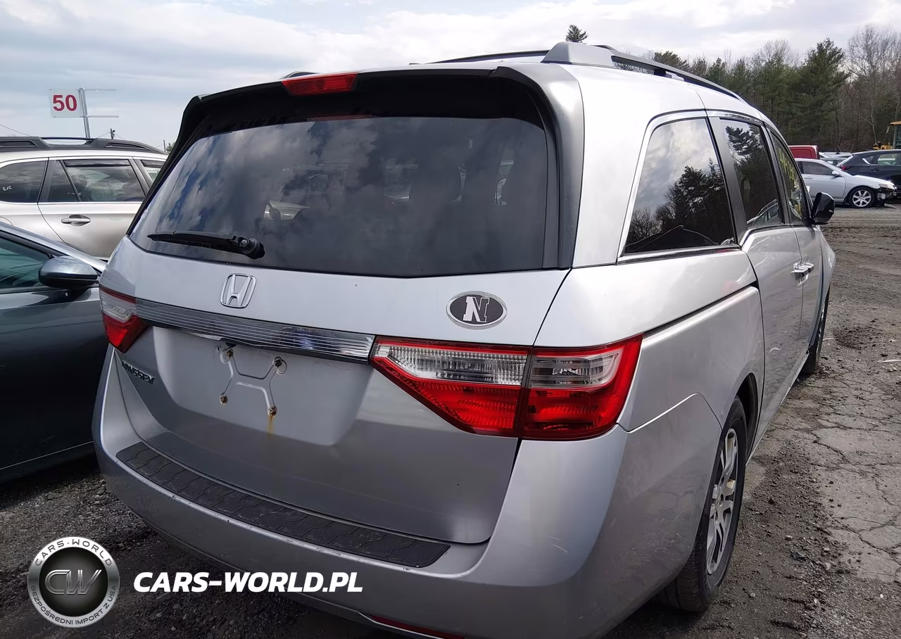 2013 Honda Odyssey Ex-L VIN:5FNRL5H67DB031886 - 4