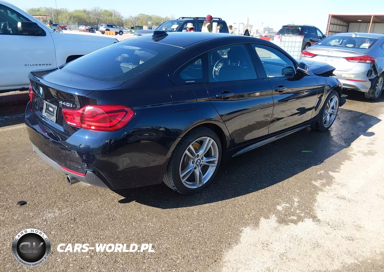 2018 BMW 440I Gran Coupe xDrive VIN:WBA4J7C57JBB98614 - 4
