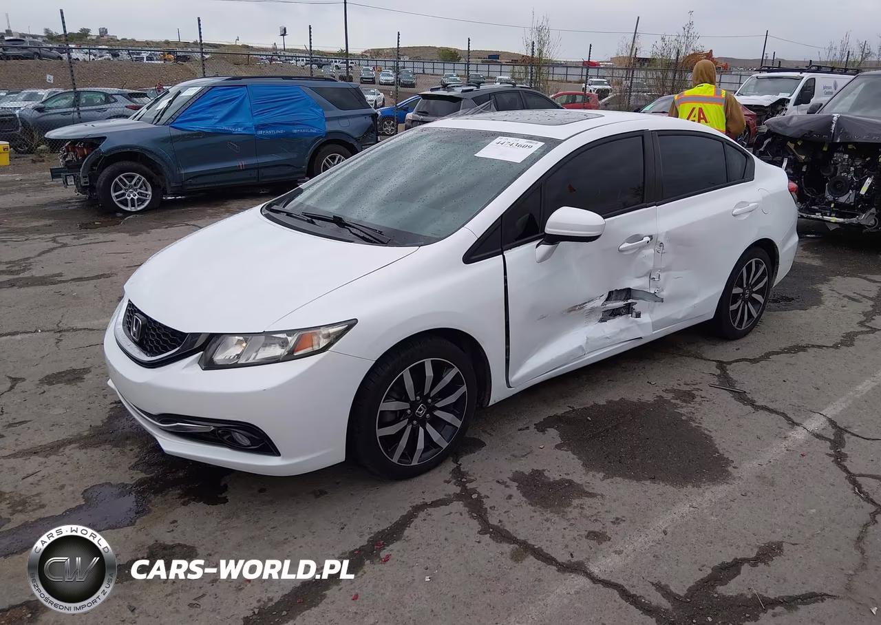 2014 Honda Civic Ex-L VIN:19XFB2F93EE058575 - 2