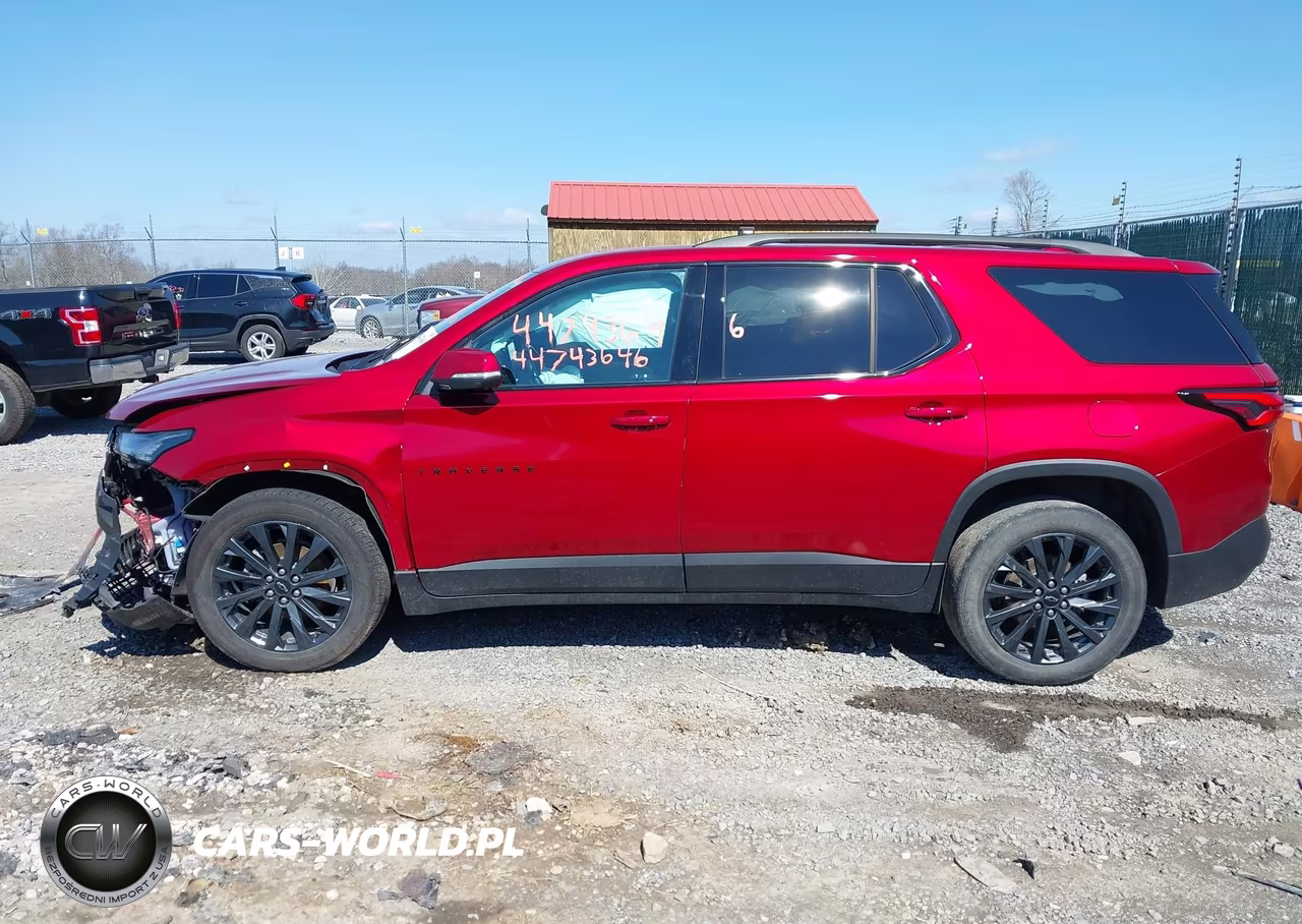2023 Chevrolet Traverse Awd Rs VIN:1GNEVJKW8PJ247891 - 14
