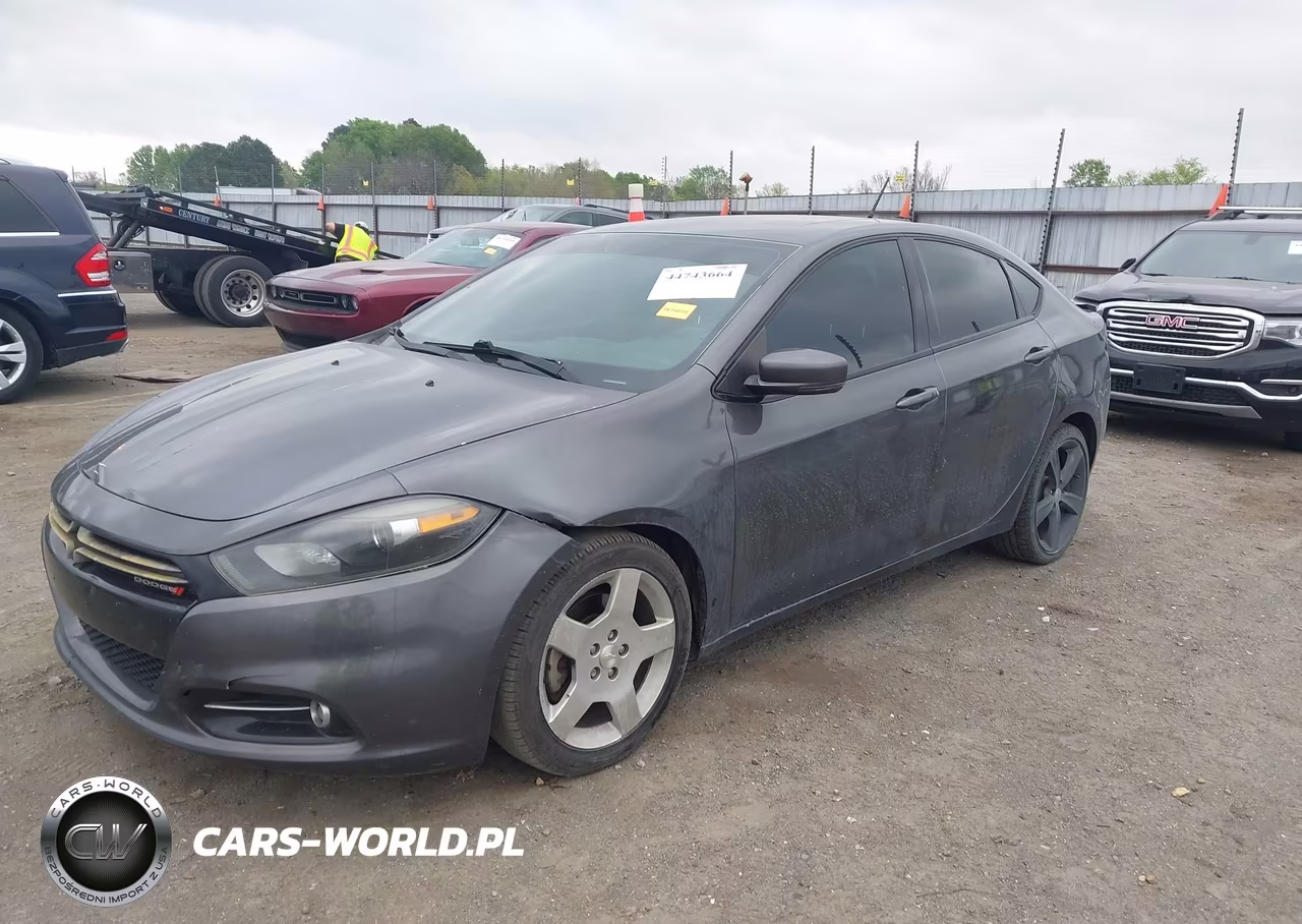 2014 Dodge Dart Gt VIN:1C3CDFEB2ED742127 - 2